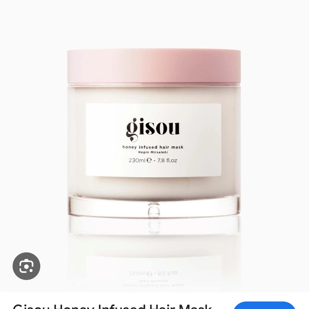 Gisou Honey Infused Hair Mask - Pink and White